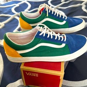 Men’s Vans slightly worn.